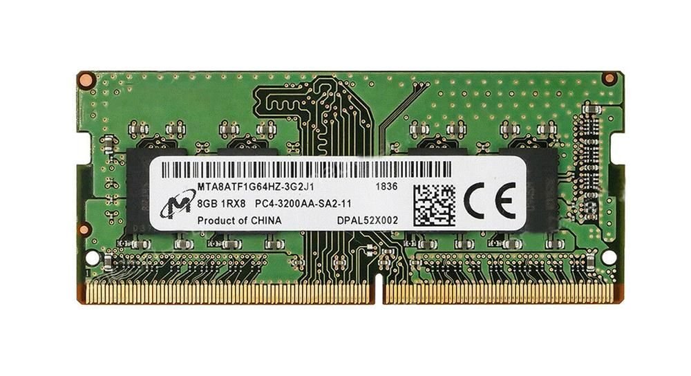 Micron 8GB Laptop Memory Module - MTA8ATF1G64HZ-3G2