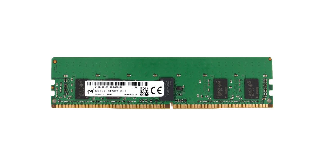 Micron 8GB Server Memory - MTA9ASF1G72PZ-2G6D1SI