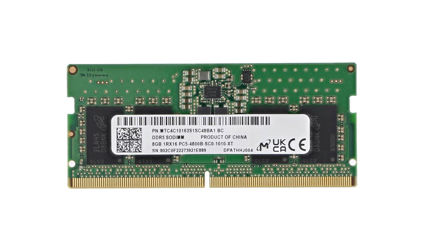 Micron 8GB Laptop Memory - MTC4C10163S1SC48BA1