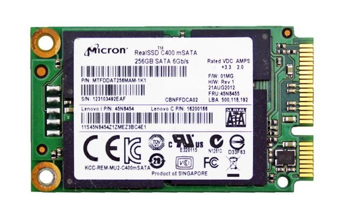 Micron 256GB Solid State Drive (SSD) - MTFDDAT256MAM