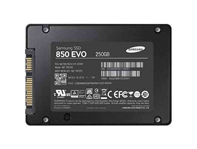 Samsung 250GB Solid State Drive (SSD) - MZ-75E250B/AM
