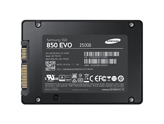 Samsung 250GB Solid State Drive (SSD) - MZ-75E250B/AM
