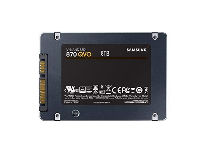 Samsung 870 Qvo Series 8TB SATA 6Gb/​s 3D NA - MZ-77Q8T0BW