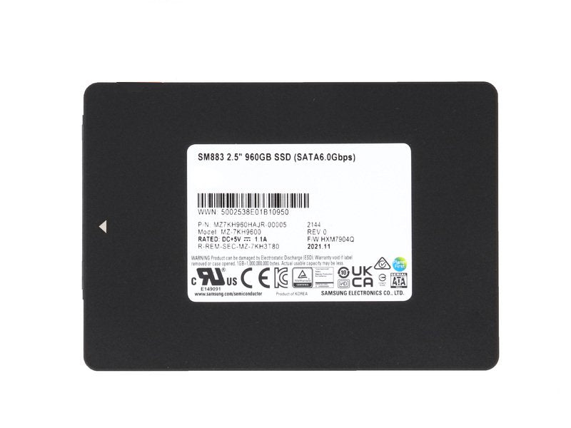 Samsung Solid State Drive - MZ-7KH9600