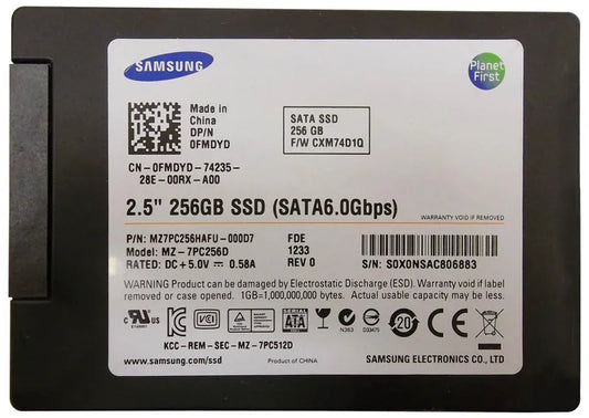 Samsung Solid State Drive - MZ-7PC256D
