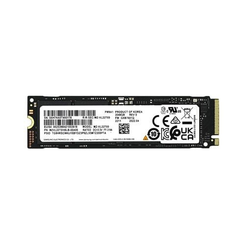 Samsung PM9A1 2TB PCI-Express 4.0 x4 NVMe (v1.3 - MZ-VL22T00