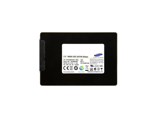 Samsung 480GB Solid State Drive (SSD) - MZ7WD480HAGM-00003