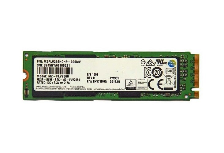 Samsung 256GB Solid State Drive (SSD) - MZFLV256HCHP-000MV