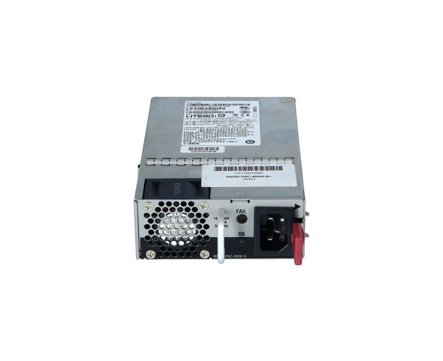 Cisco 400-Watts Power Supply - N2200-PAC-400W-B