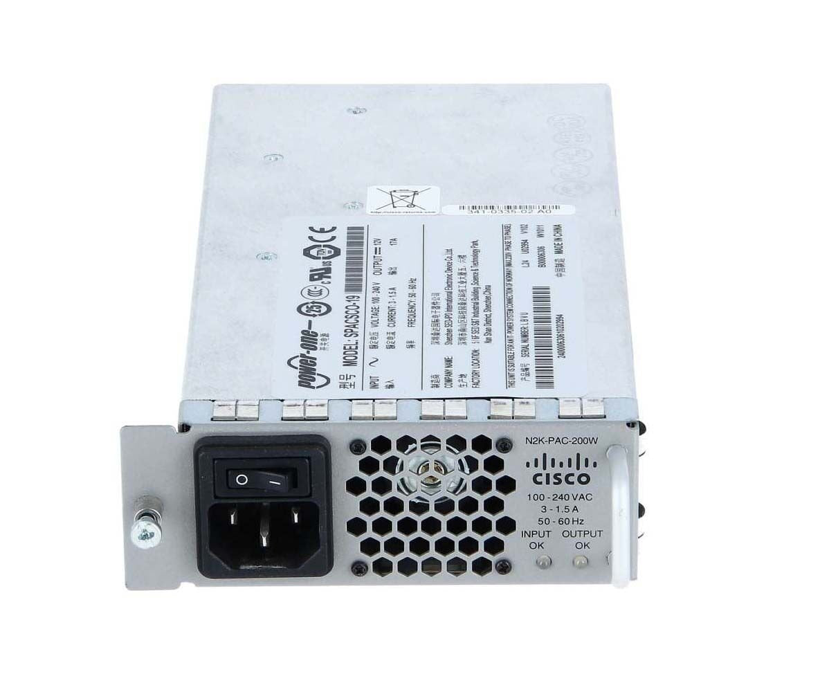 Cisco 200-Watts Power Supply - N2K-PAC-200W