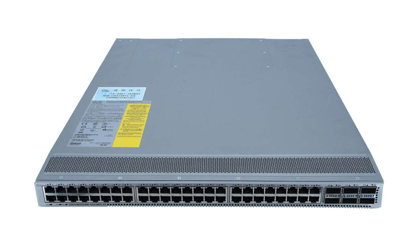 Cisco Network Switch - N9K-C93108TC-EX