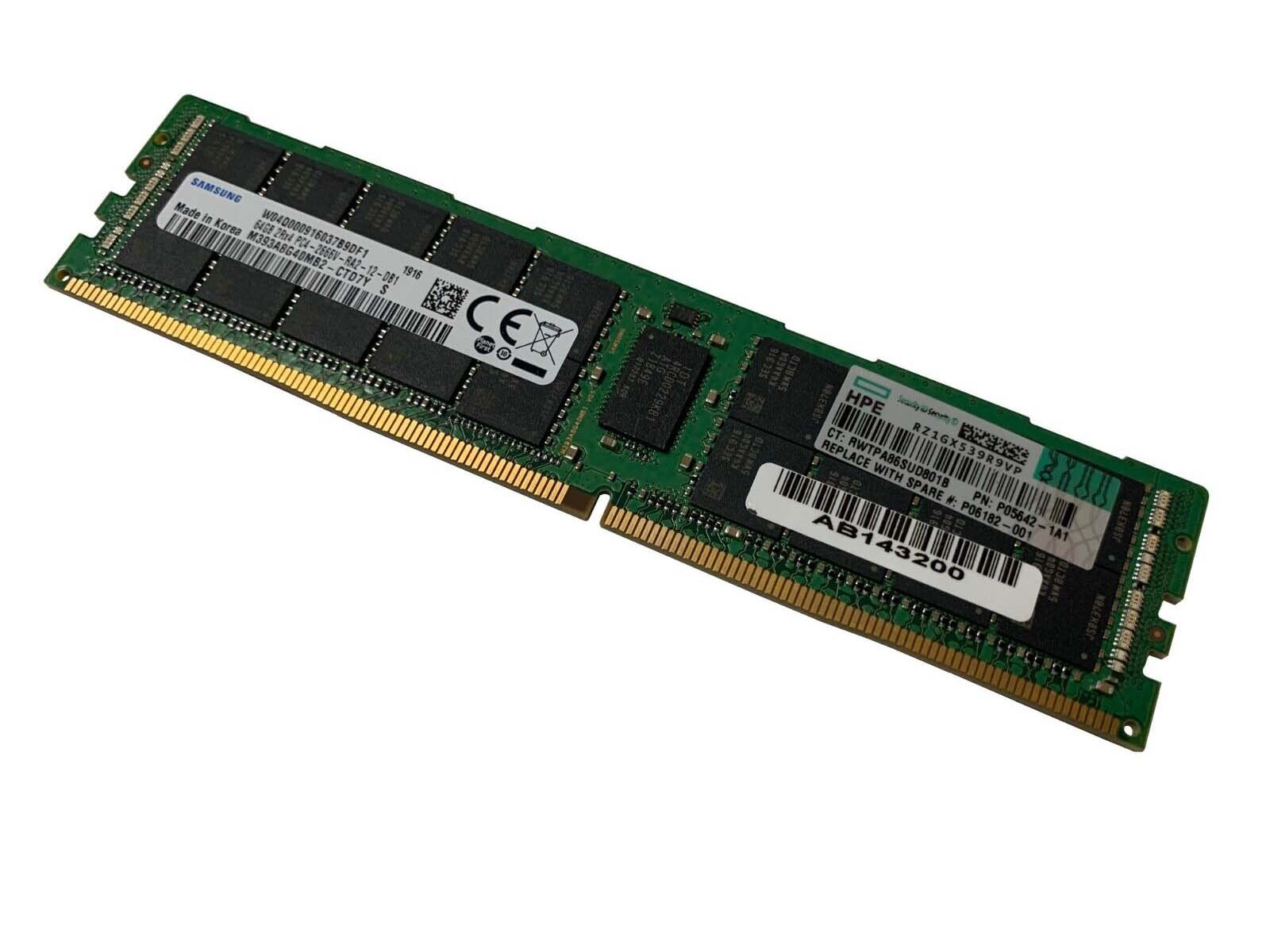 HPE 64GB Server Memory Module - P05642-1A1