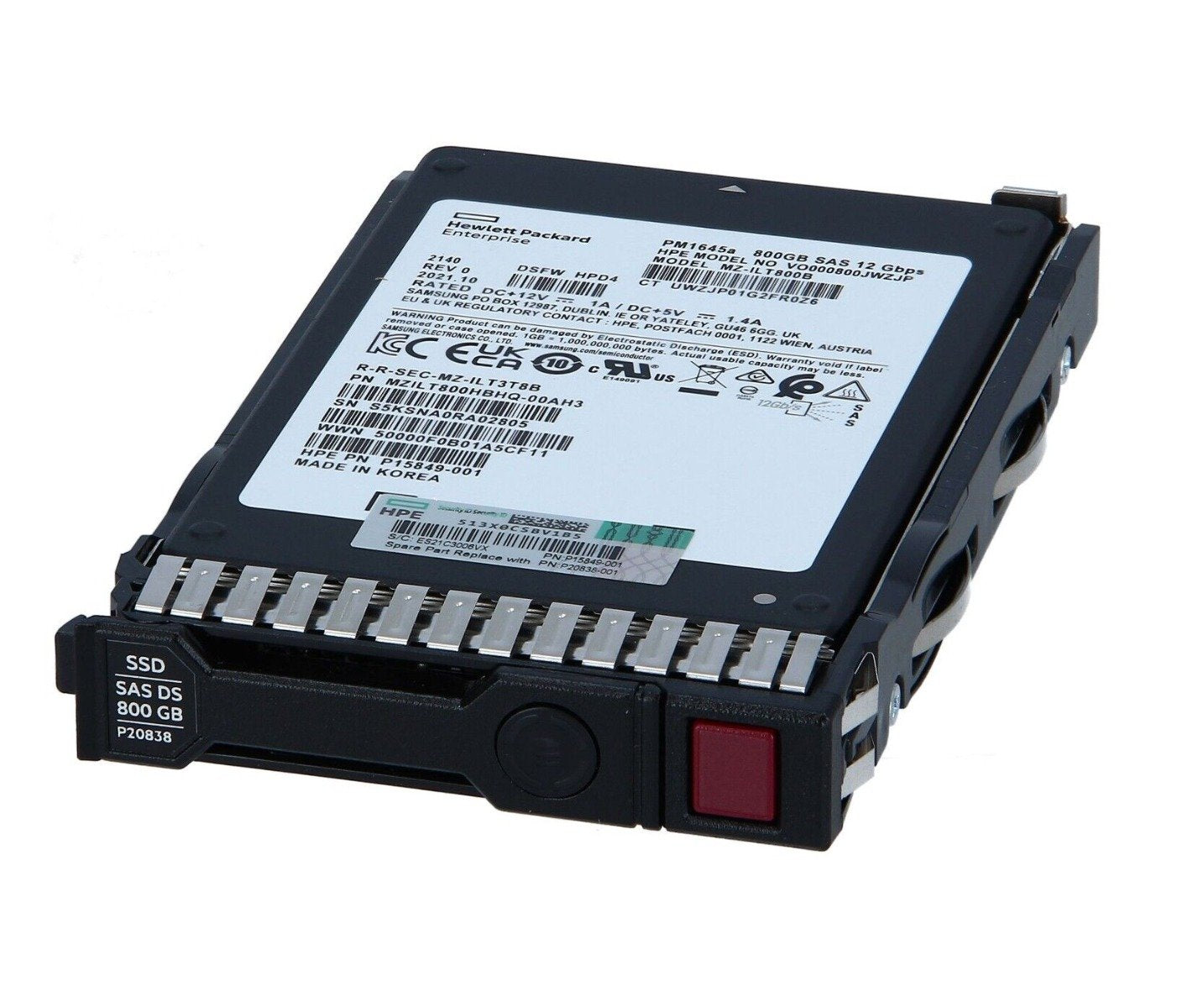 HP 800GB Solid State Drive (SSD) - P19913-B21