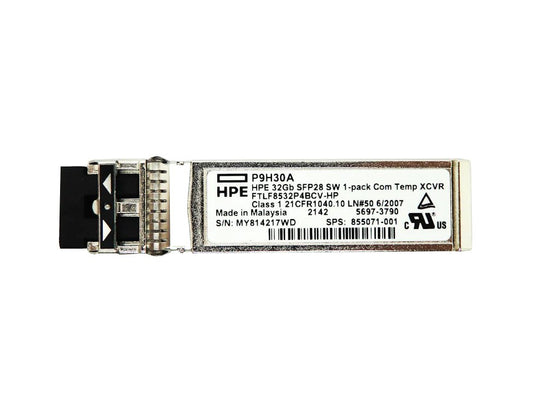 HP 32GbE Short-Wave Commercial Temperature SFP28 Tr - P9H30A