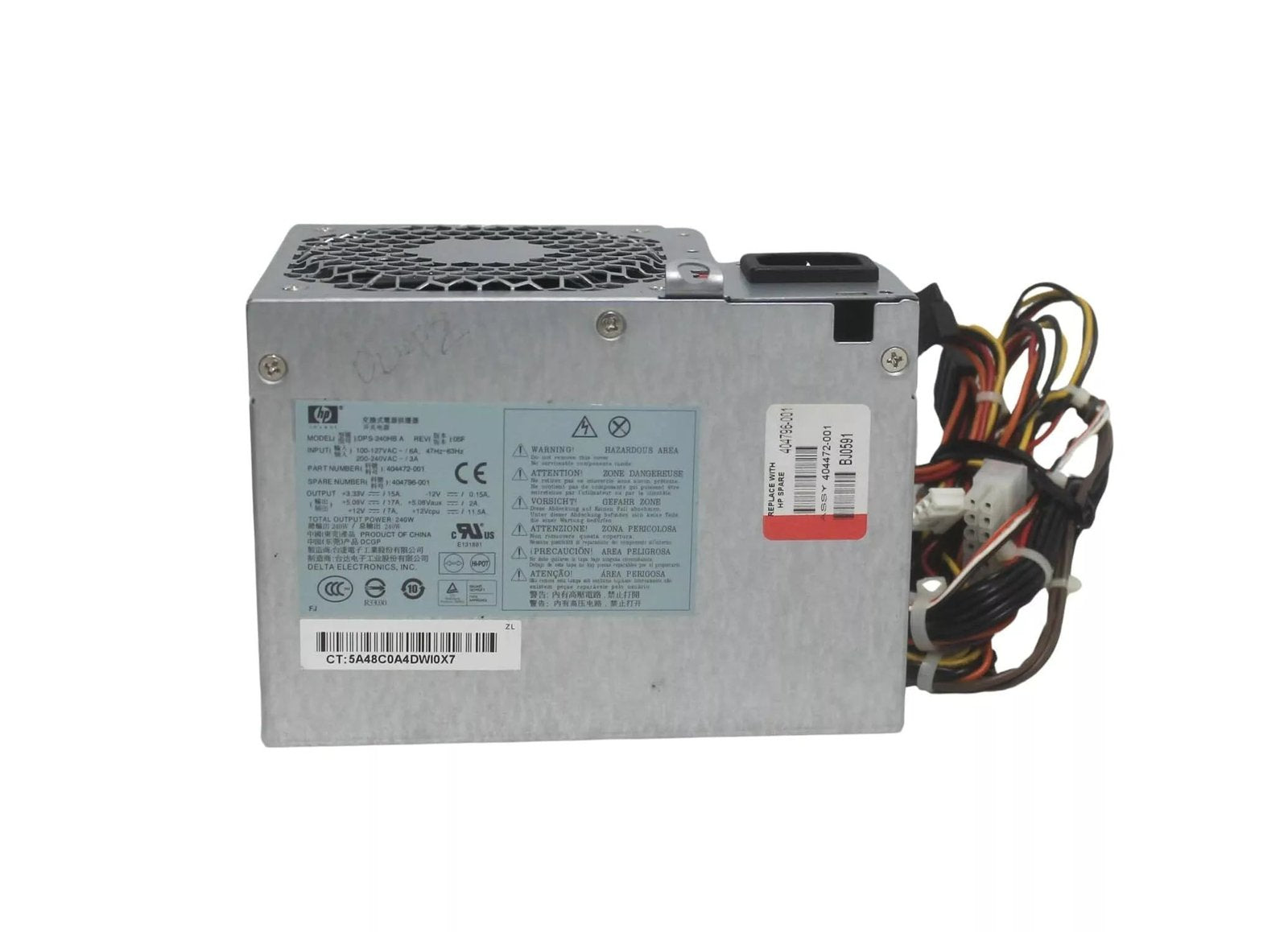 HP 240-Watts Power Supply - PS-6241-08HP