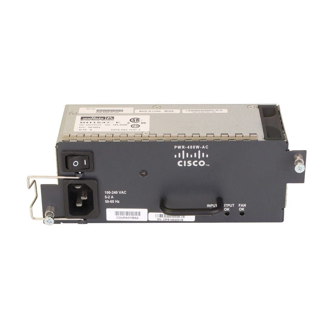 Cisco 400-Watts Power Supply - PWR-400W-AC