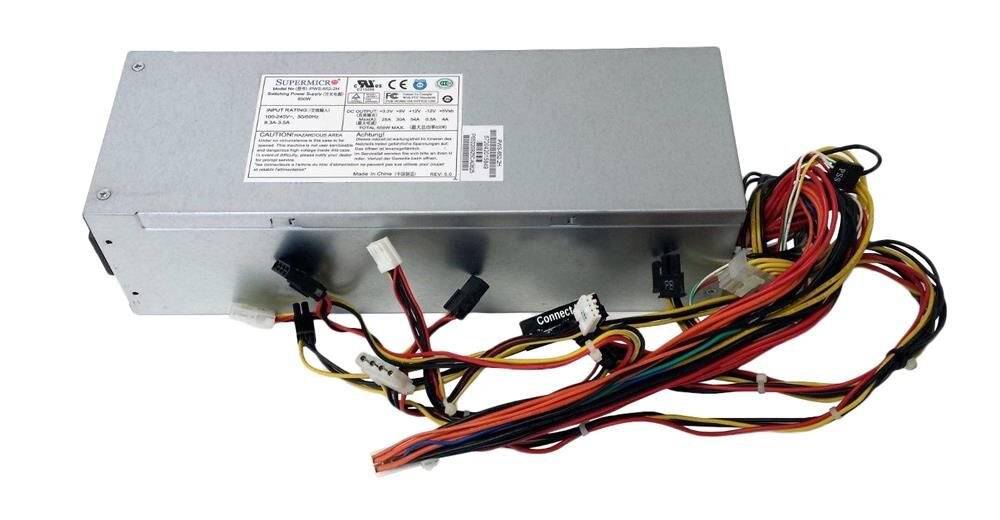 Supermicro 650-Watts Power Supply - PWS-652-2H