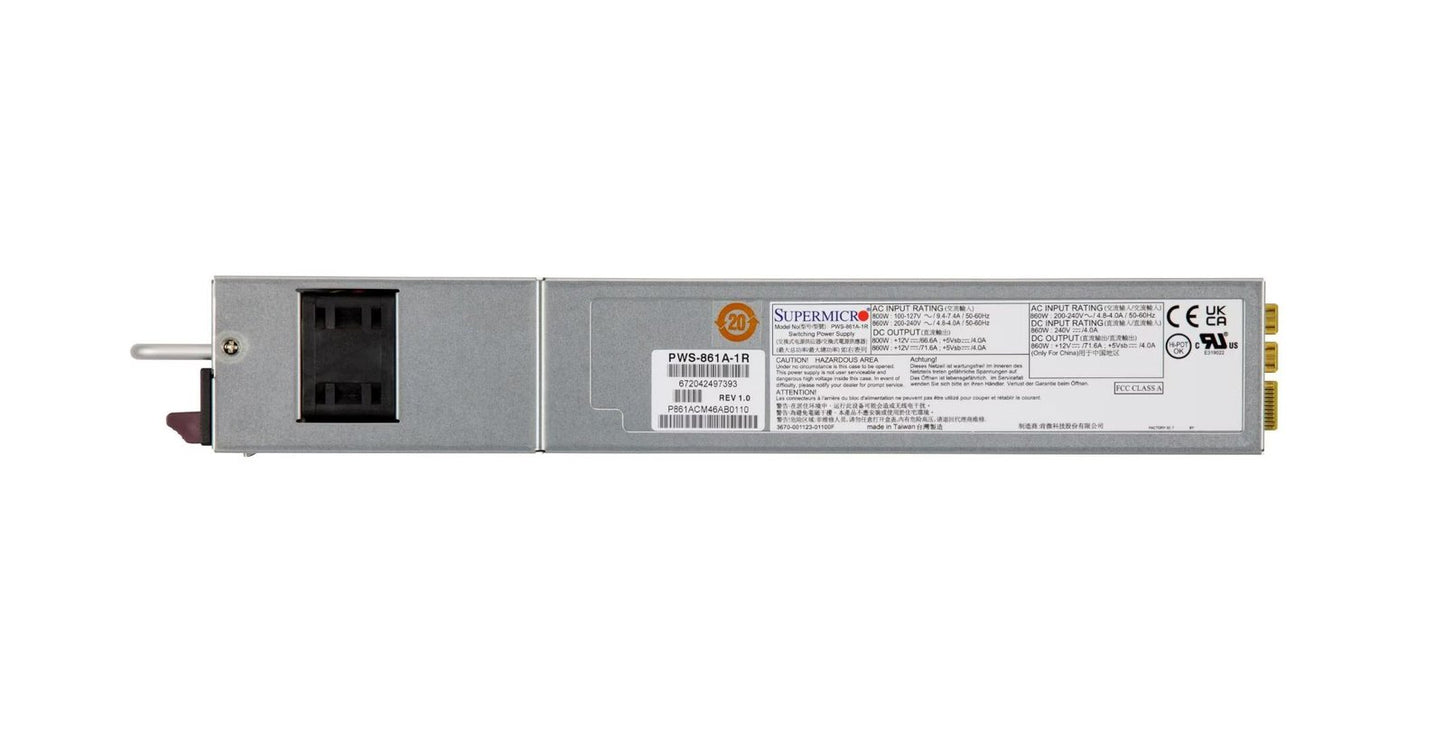SuperMicro Power Supply - PWS-861A-1R