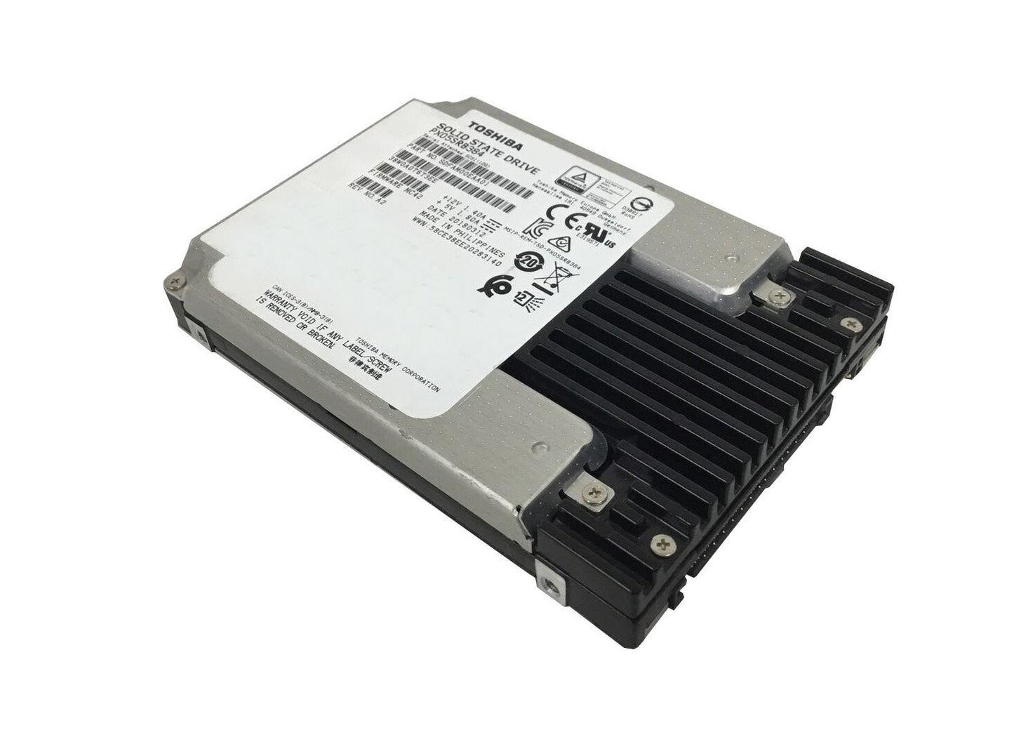 Toshiba PX05SRB Series 3.84TB SAS 12Gb/s Read I - PX05SRB384