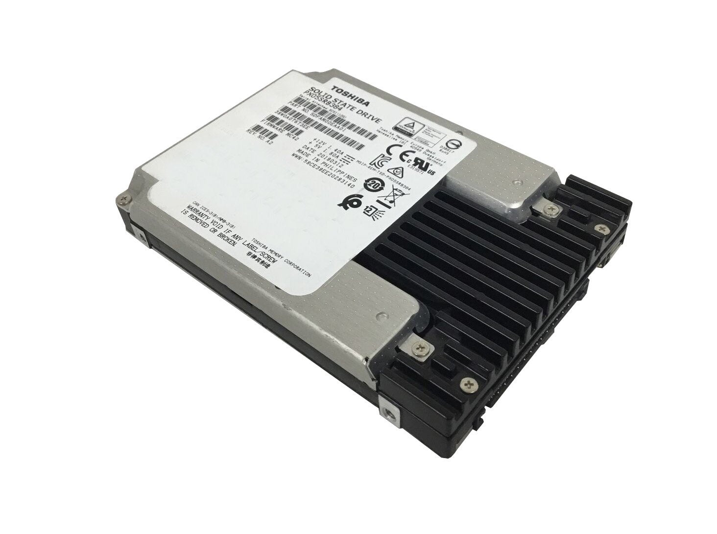 Toshiba PX05SRB Series 3.84TB SAS 12Gb/s Read I - PX05SRB384