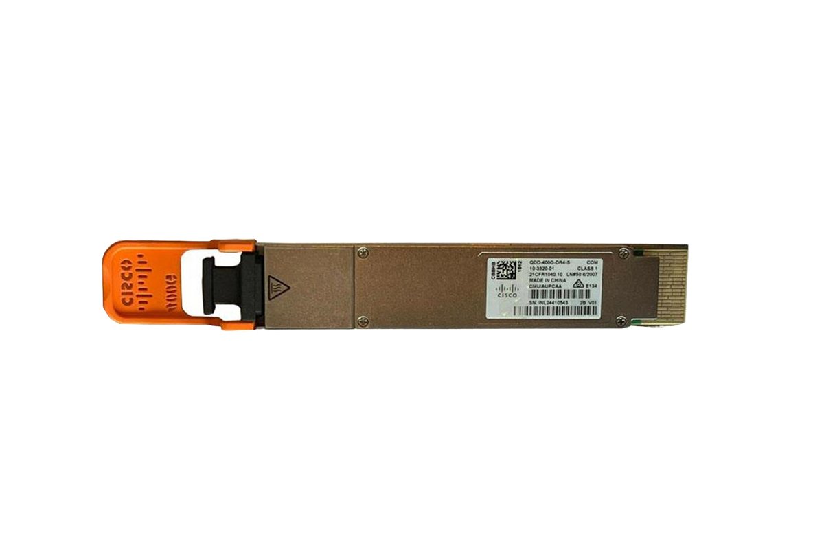 Cisco 400GBASE Single-mode Transceiver Module - QDD-400G-DR4-S=