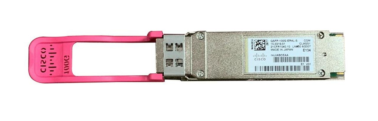 Cisco Transceiver - QSFP-100G-ER4L-S=