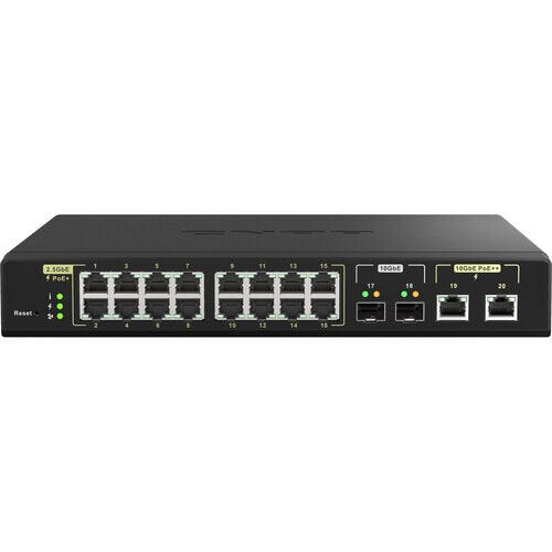 Qnap QSW Network Switch - QSW-M2116P-2T2S-US