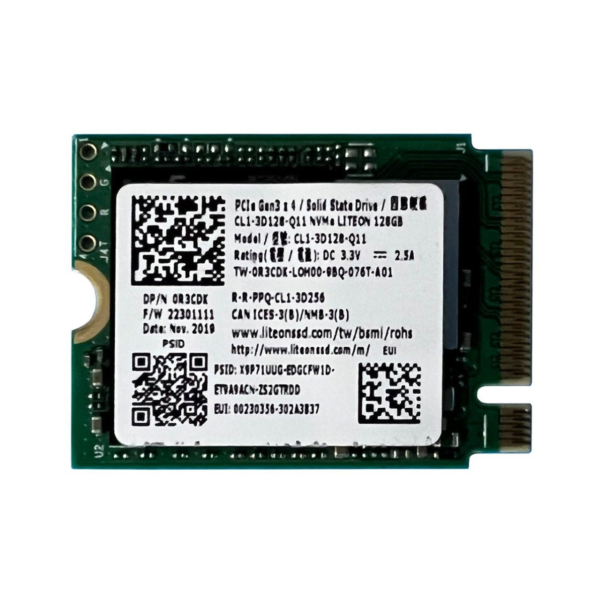 Dell 128GB Solid State Drive (SSD) - R3CDK