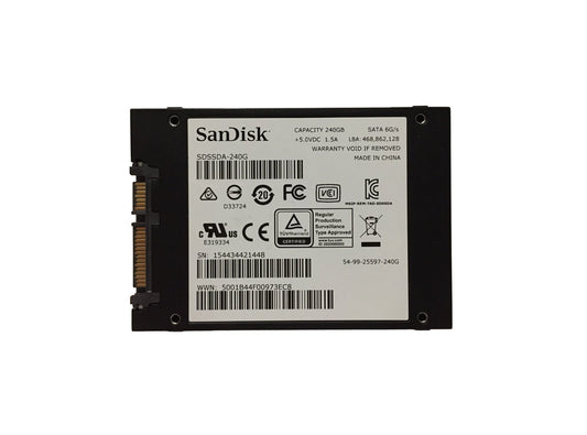 Sandisk Solid State Drive - SDSSDA-240G