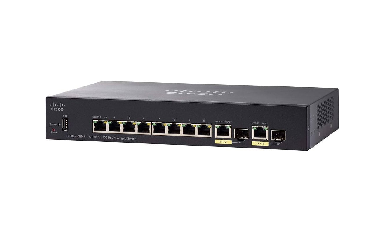 Cisco Network Switch - SF352-08MP