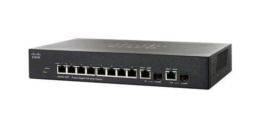 Cisco Network Switch - SG200-10FP