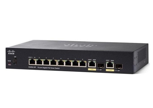 Cisco Network Switch - SG250-10P-K9