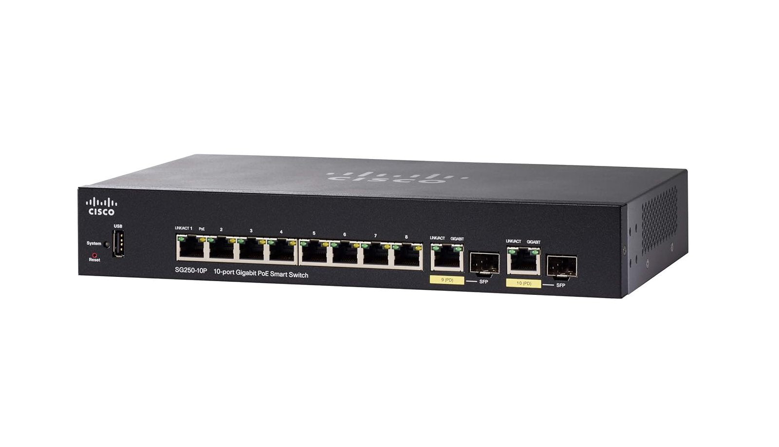 Cisco Network Switch - SG250-10P
