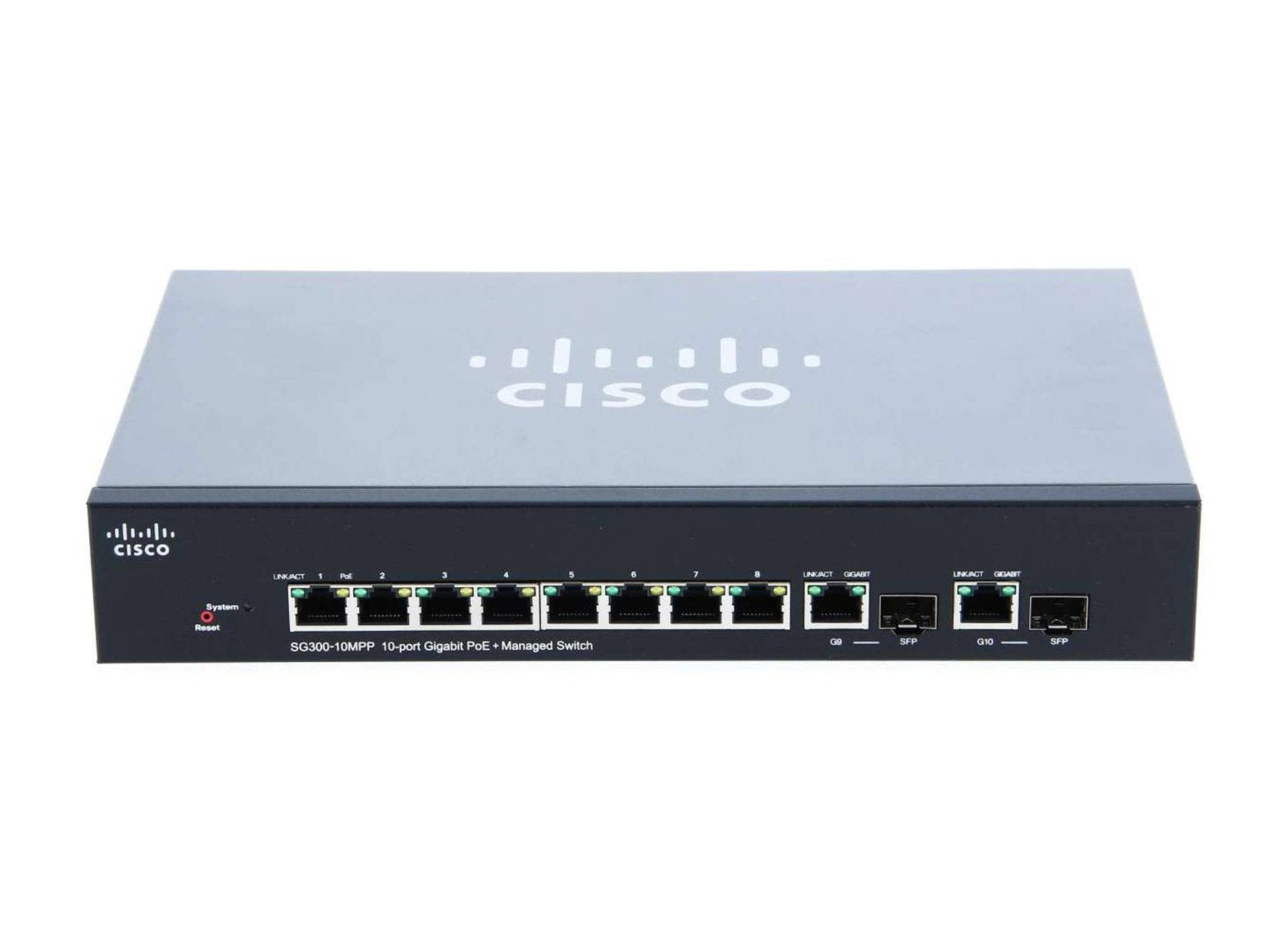 Cisco Network Switch - SG300-10MPP-K9