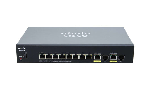 Cisco 350 Series Network Switch - SG350-10MP