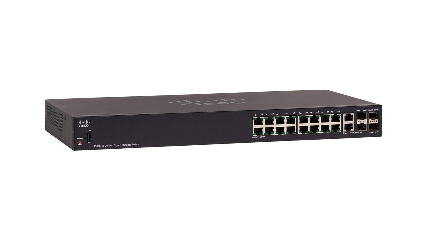 Cisco 350 Series Network Switch - SG350-20