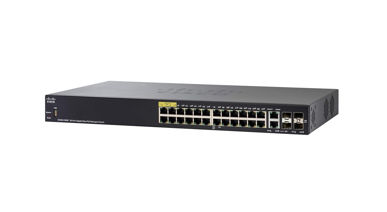 Cisco Network Switch - SG350-28MP