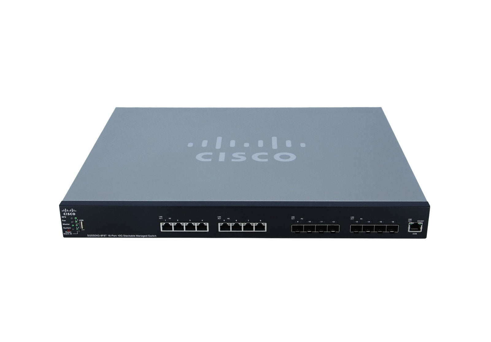 Cisco Network Switch - SG550XG-8F8T