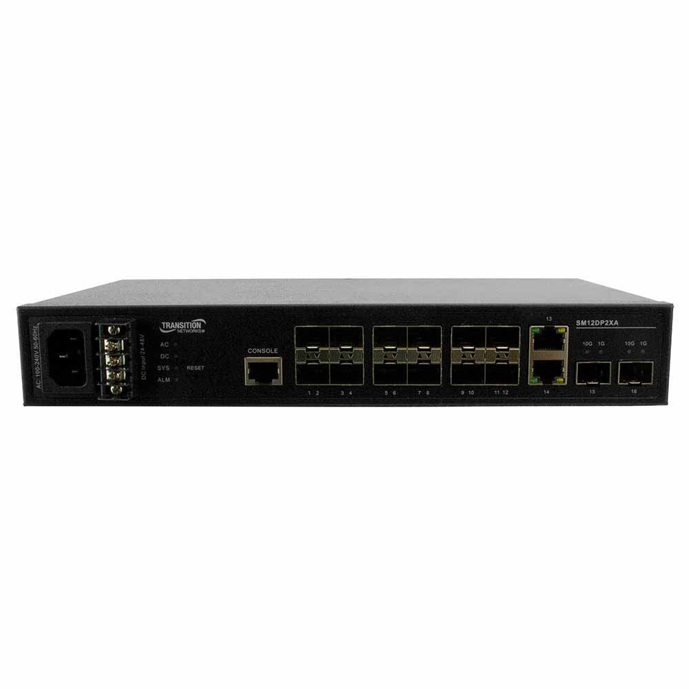 Transition Networks Network Switch - SM12DP2XA-NA