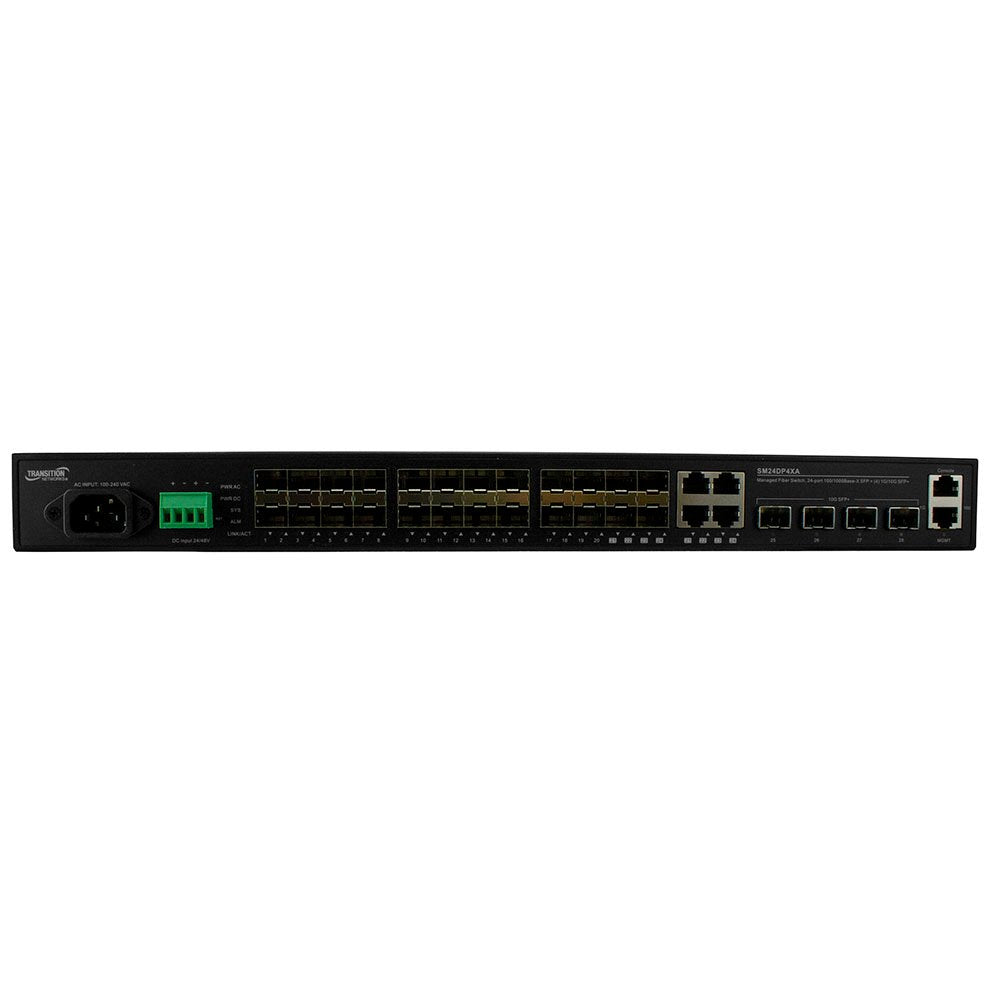 Transition Networks Network Switch - SM24DP4XA-NA