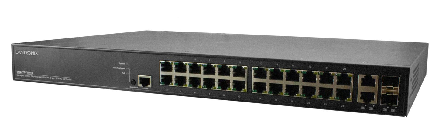 Transition Networks Network Switch - SM24TBT2DPB-2XPS