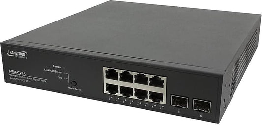 Transition Networks Network Switch - SM8TAT2SA-NA
