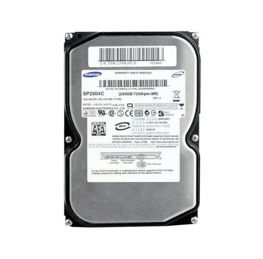 Samsung 250GB Desktop Hard Drive - SP2504C