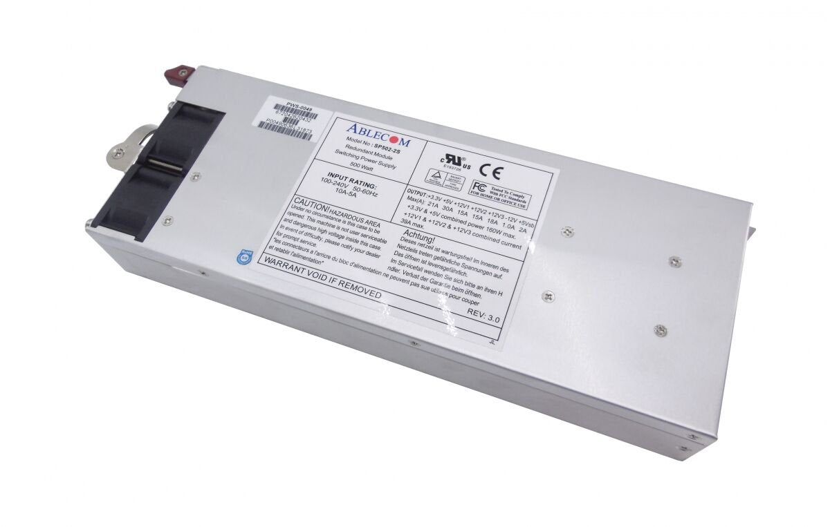 Supermicro 500-Watts Power Supply - SP502-2S
