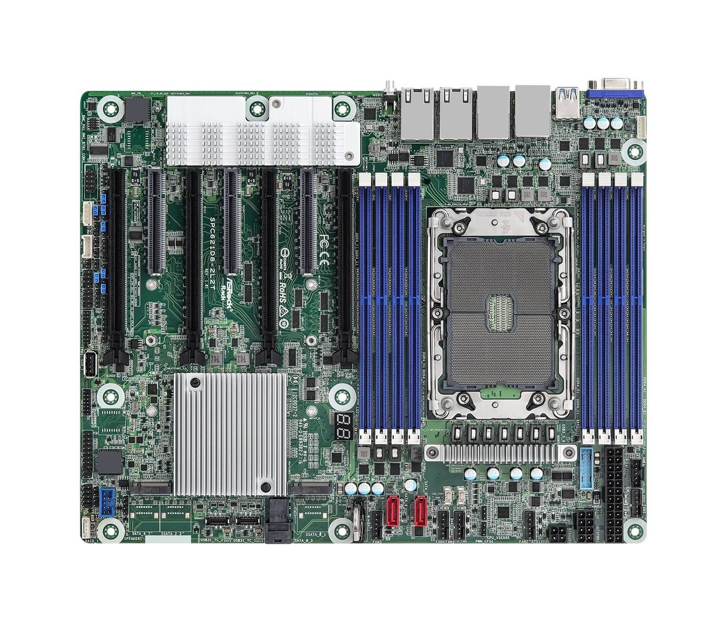 Asrock Server Motherboard - SPC621D8-2L2T