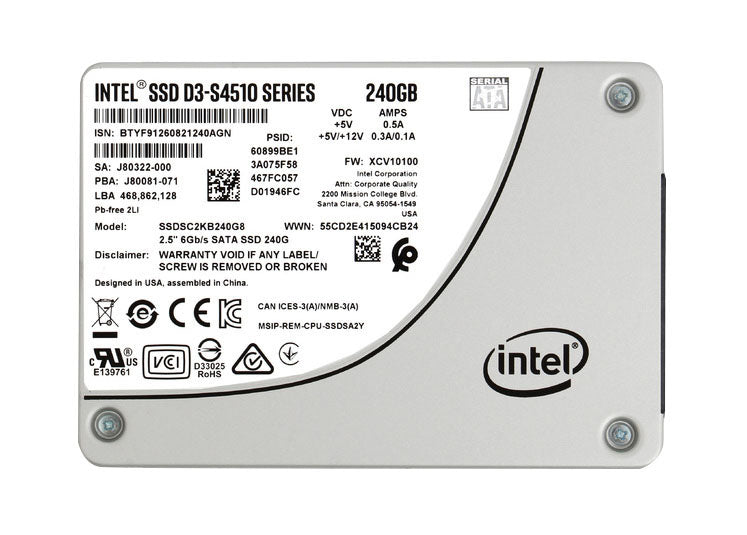 Intel Product Image SSDSC2KB240G801
