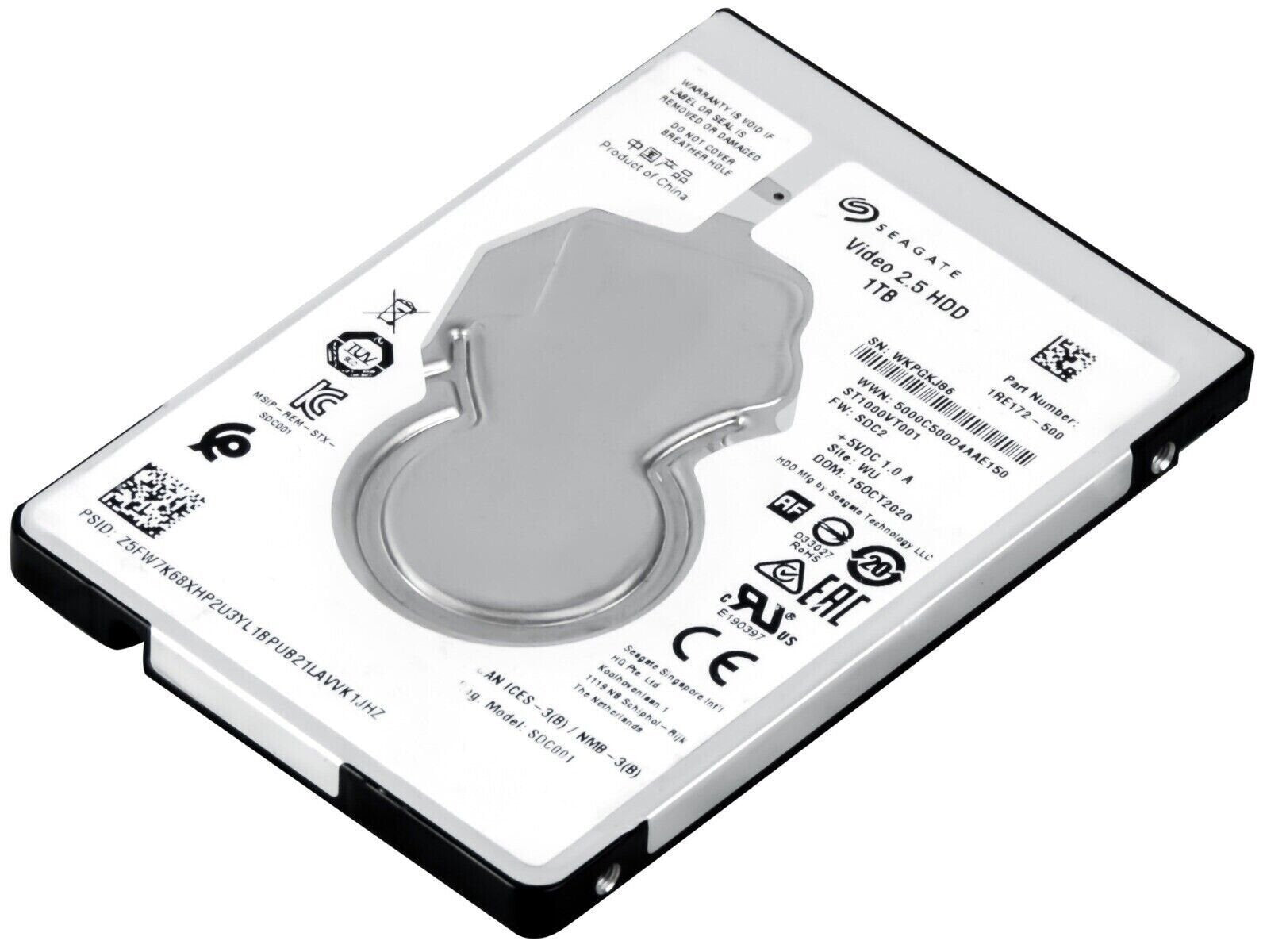 Seagate Video 1TB SATA 6Gb/s 5400RPM 128MB Cac - ST1000VT001