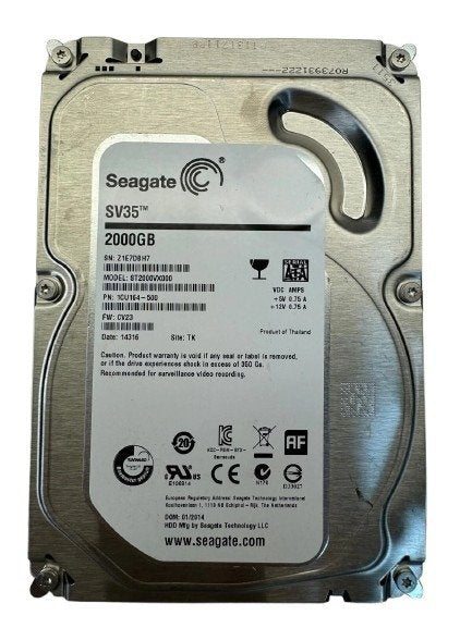 Seagate SV35 2TB Server Hard Drive - ST2000VX000