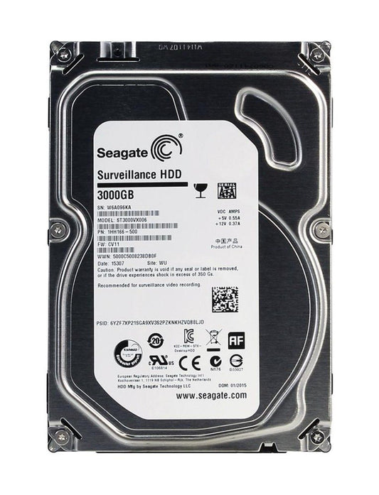 Seagate Surveillance 3TB SATA 6Gb/s 5900RPM 64 - ST3000VX006