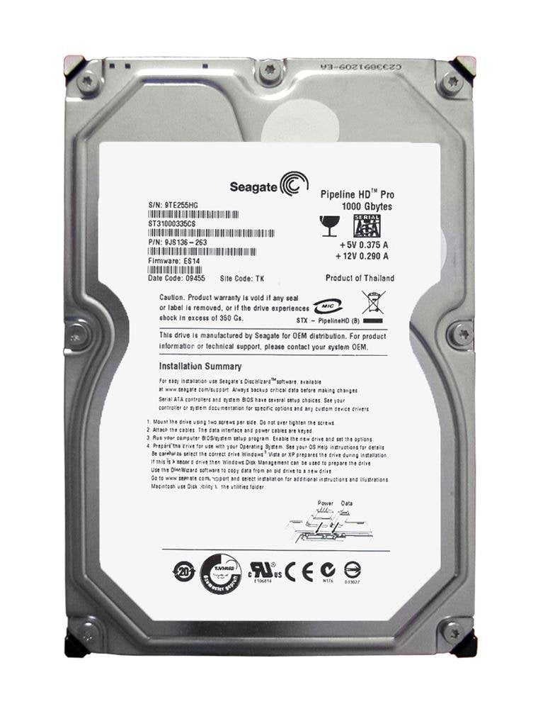 Seagate 1TB Server Hard Drive - ST31000335CS